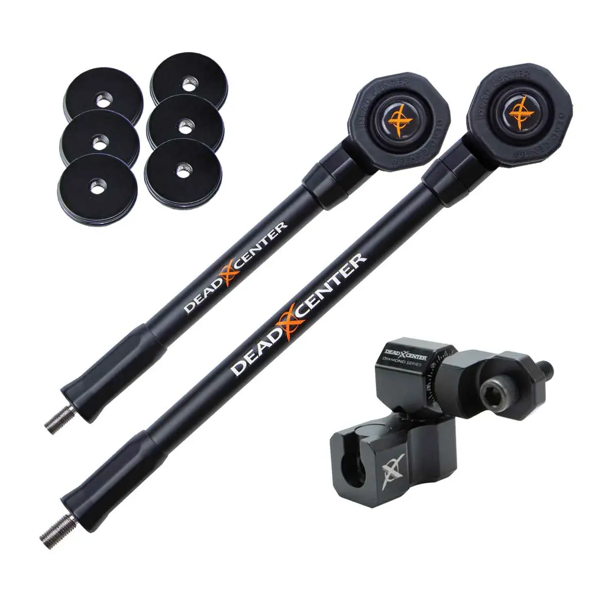 Dead Center Dead Level Hunter Verge Lite Stabilizer Kit (12" & 9") 1