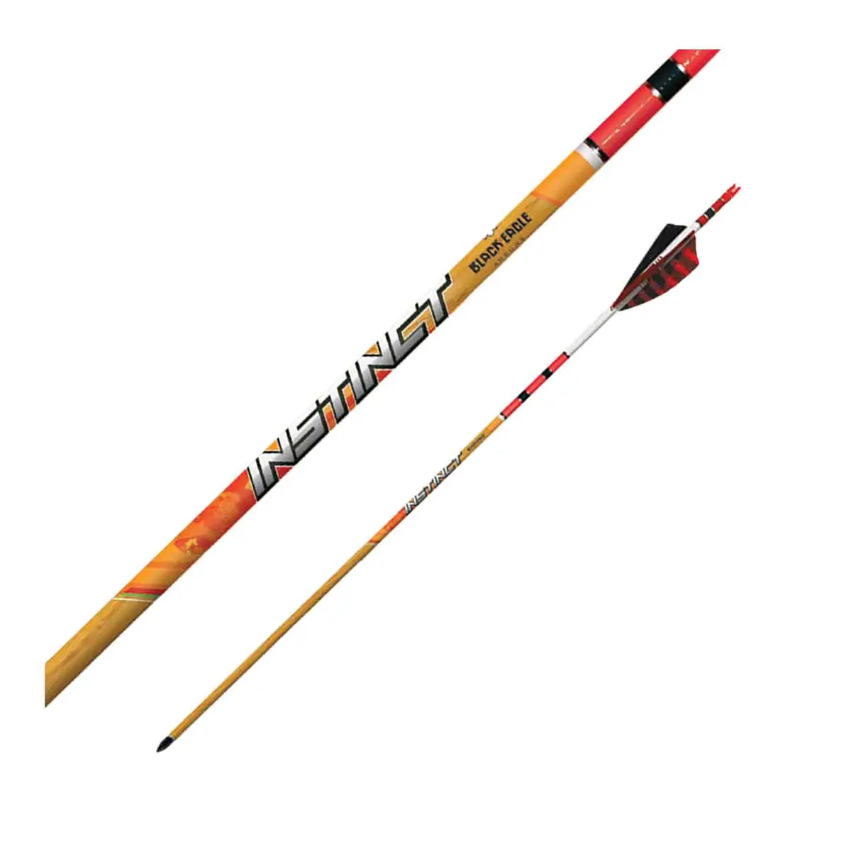 Black Eagle Instinct Traditional Crested Fletched Arrows 3