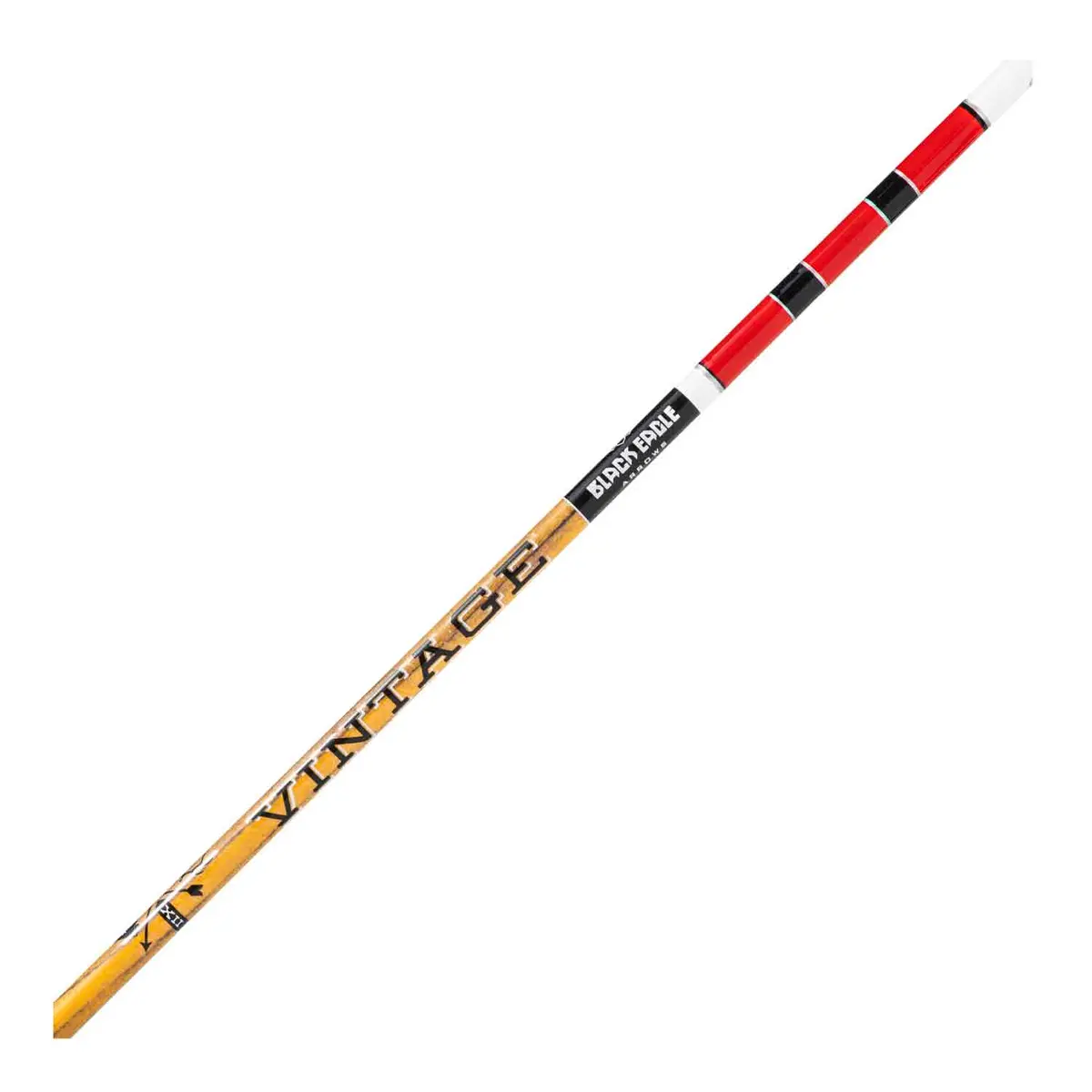 Black Eagle Vintage Traditional Crested Fletched Arrows 2