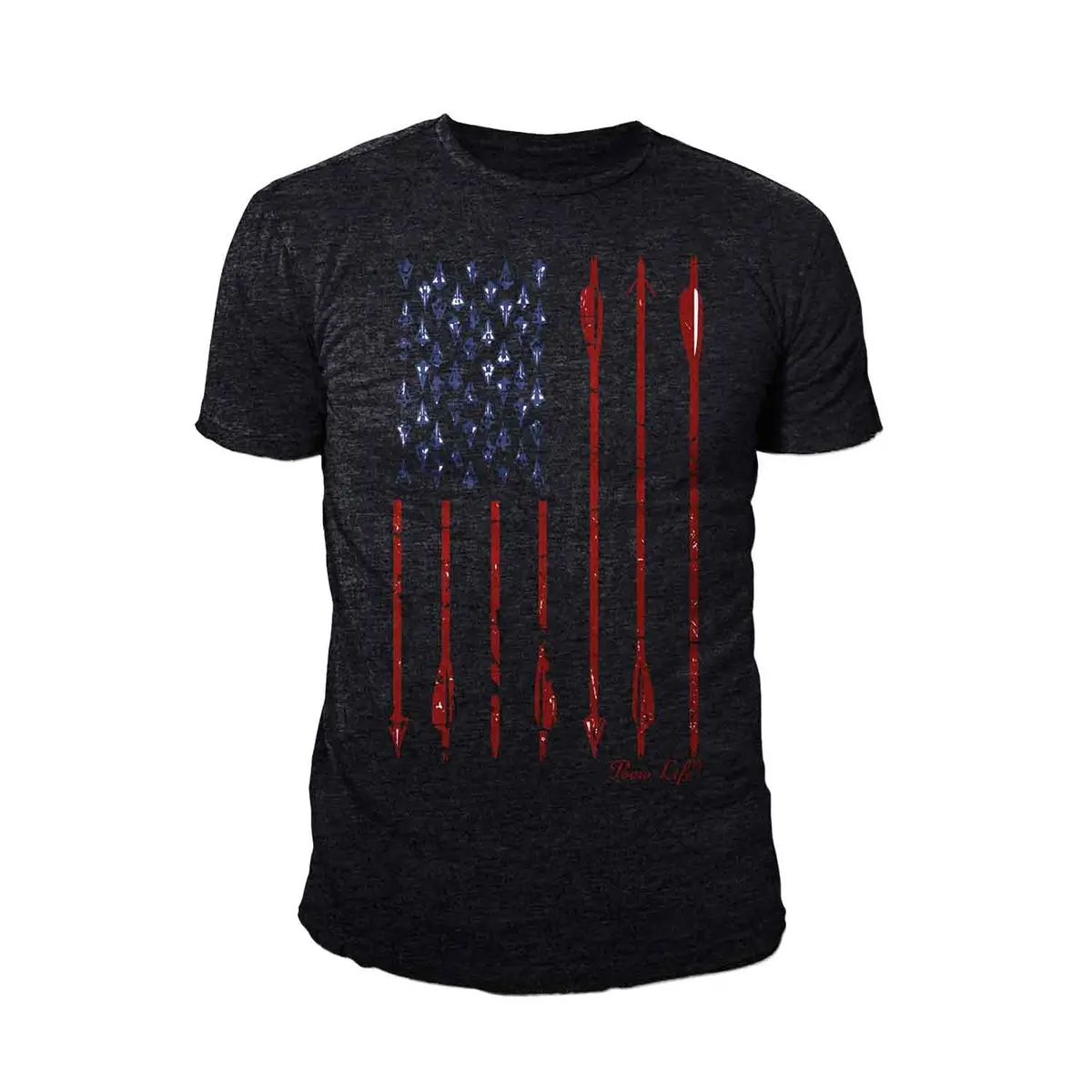 Bow Life American Archer T-Shirt (Black) 1