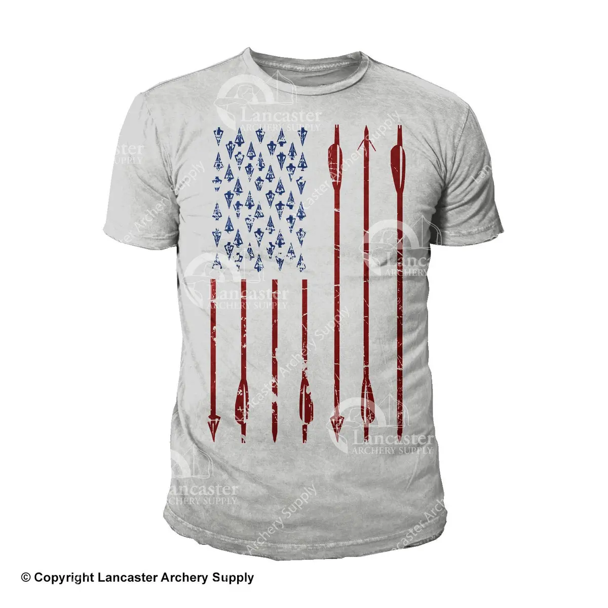 Bow Life American Archer T-Shirt (White) 1