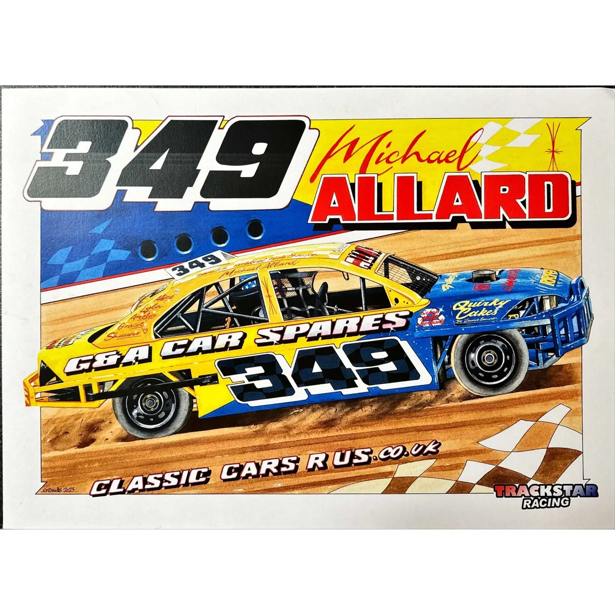 Michael Allard #349 Serious Print 1