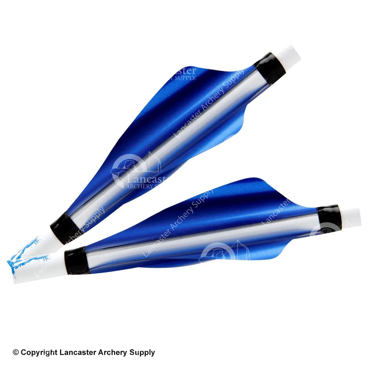 Xs Wing Metallic Vanes Medium Stiffness -50Mm-Blue Rh 1