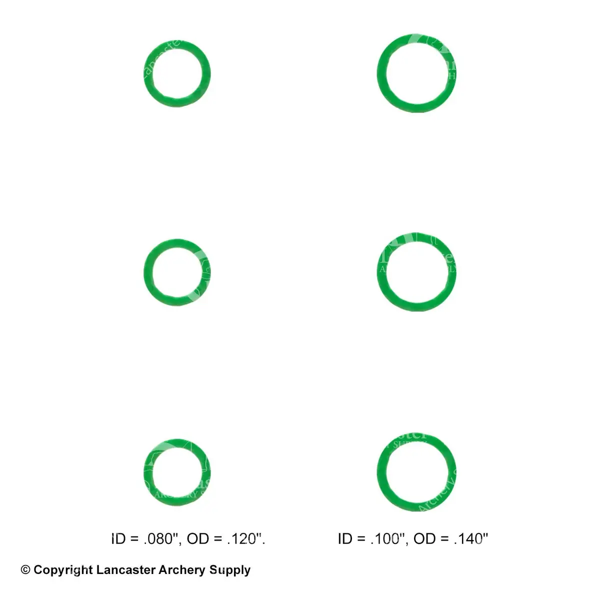 Precision Archery Reticles 3D Ring Lens Decals 1