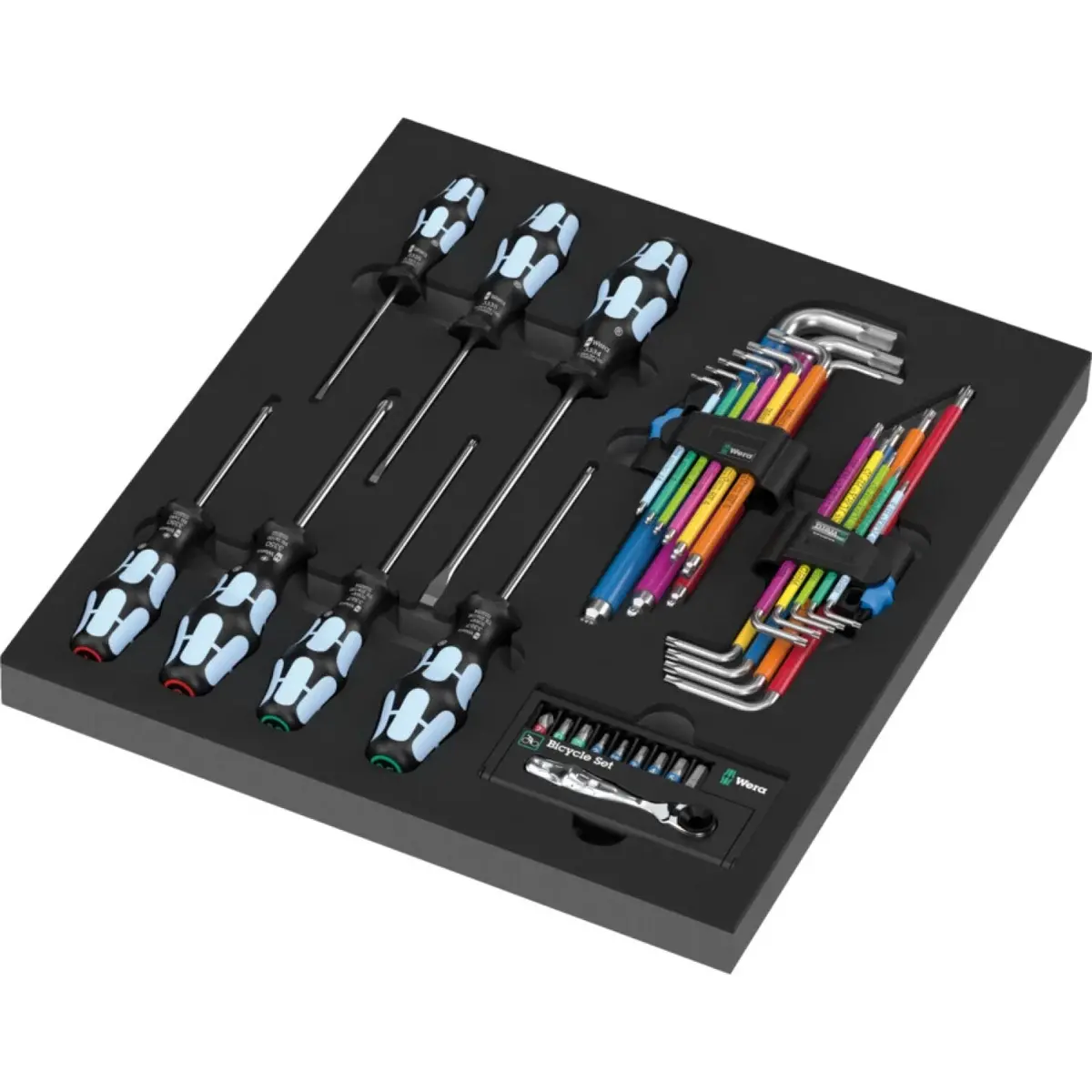 Wera 05150160001 9760 Foam Insert Stainless Set 1 1
