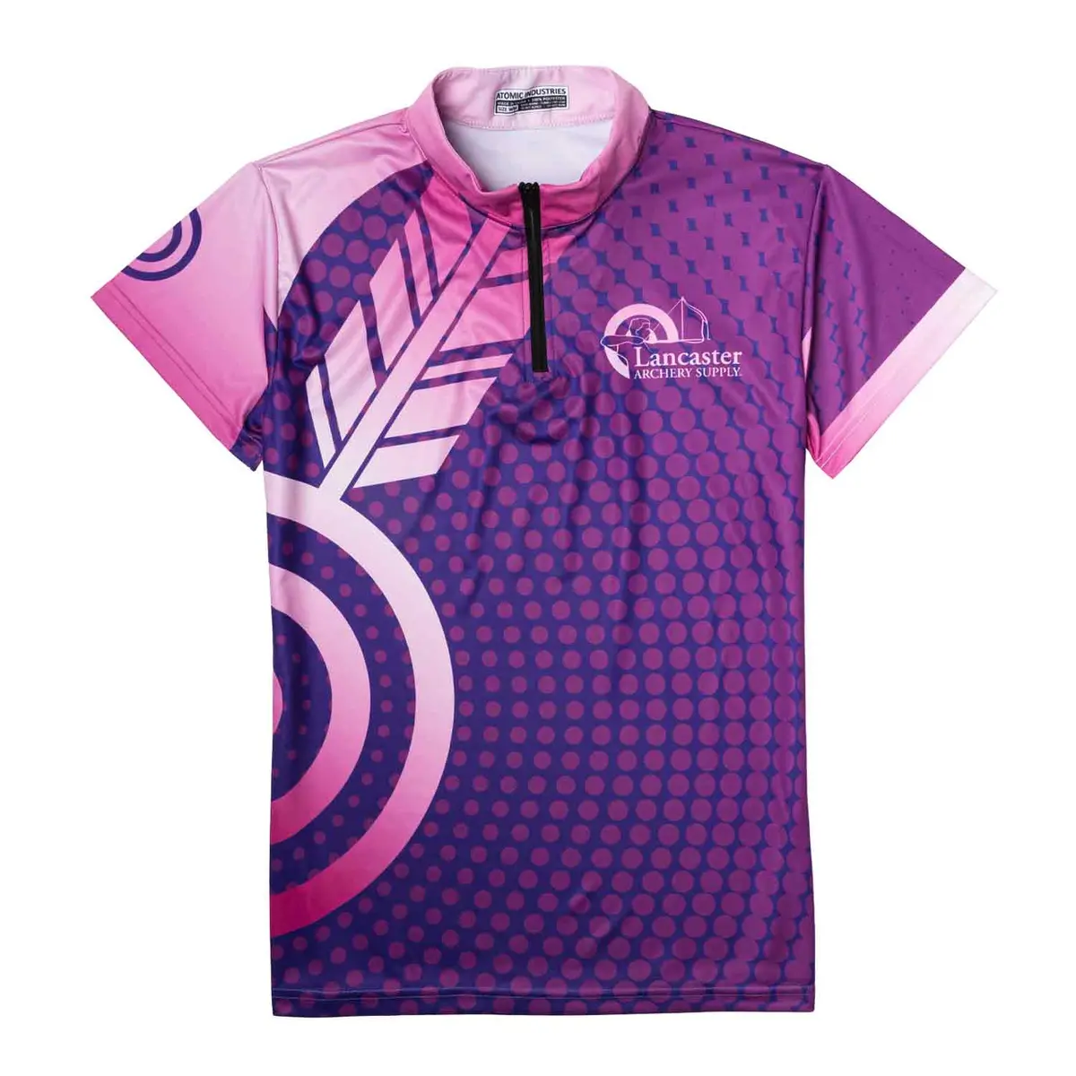 Lancaster Archery Supply Atomic Womens Purple Shooter Jersey 1