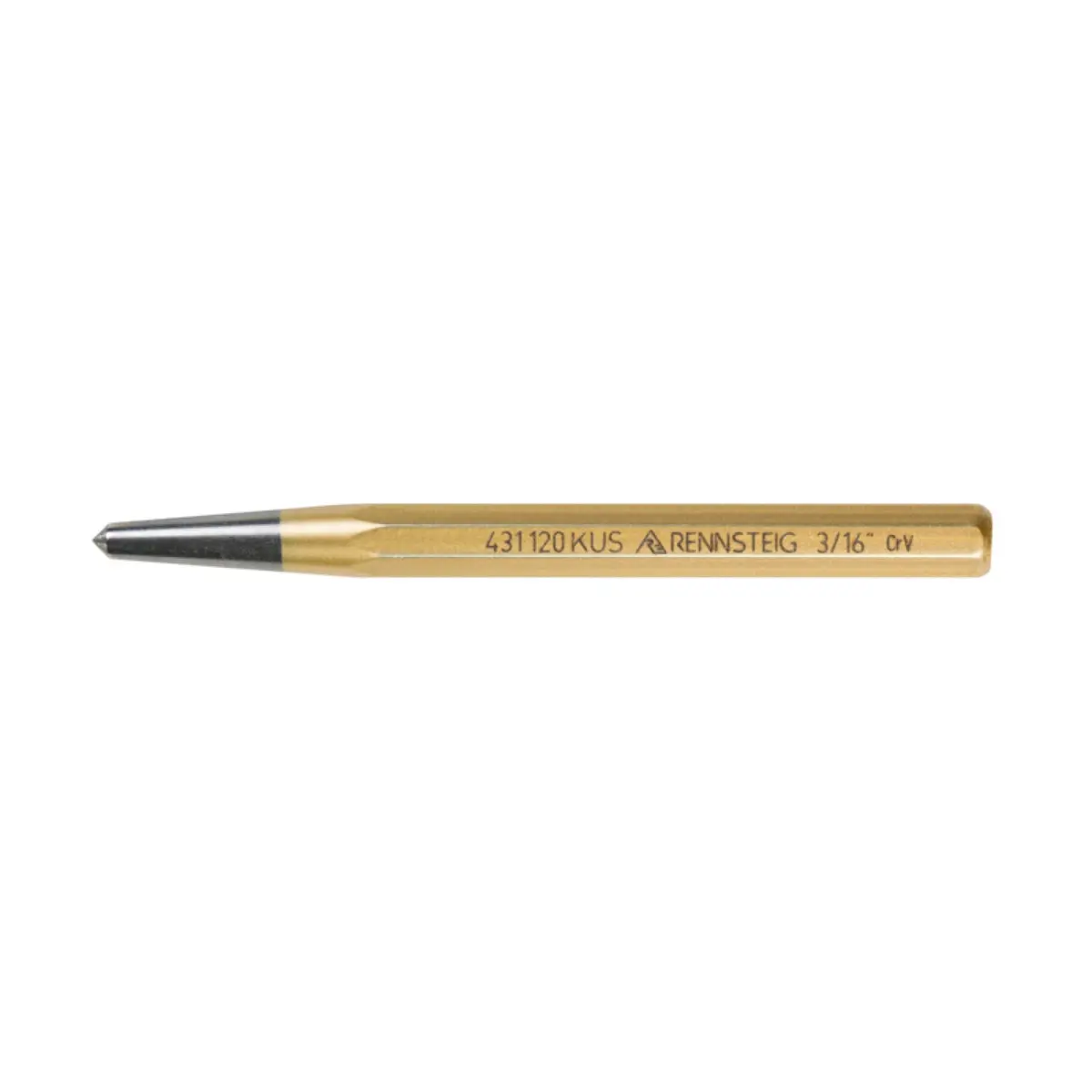 Rennsteig 9R 431 120 Kus 3/16" X 4 3/4" Center Punch 1