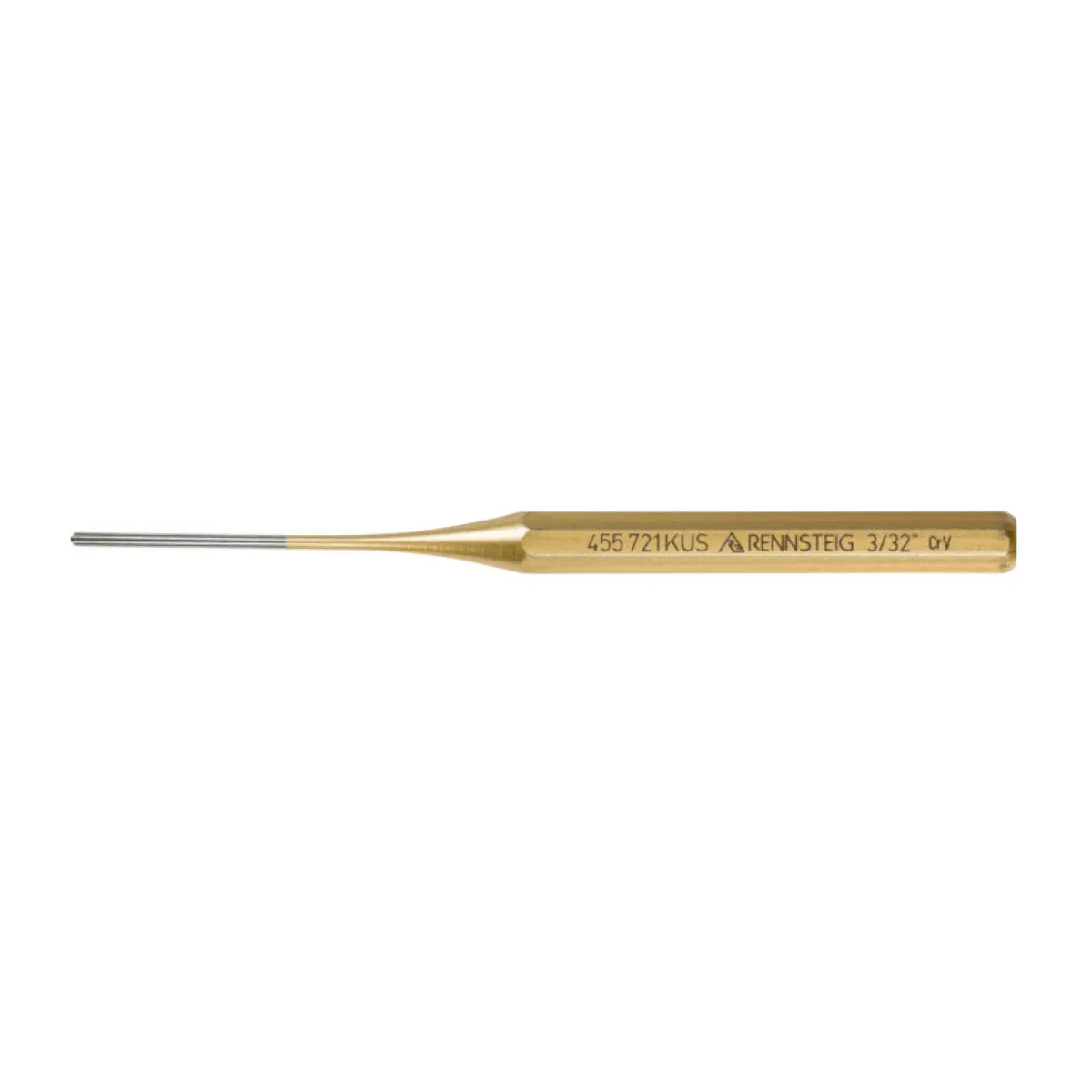 Rennsteig 9R 455 721 Kus 3/32" X 6" Roll Pin Punch 1