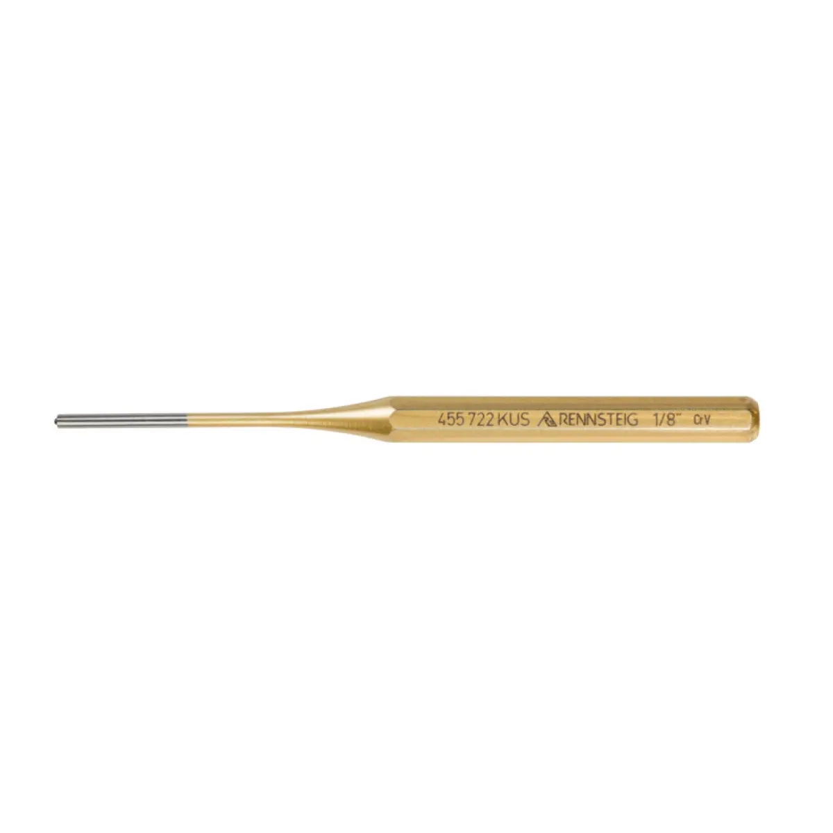 Rennsteig 9R 455 722 Kus 1/8" X 6" Roll Pin Punch 1
