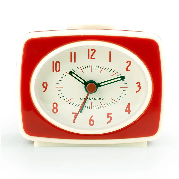 Red Classic Alarm Clock 1