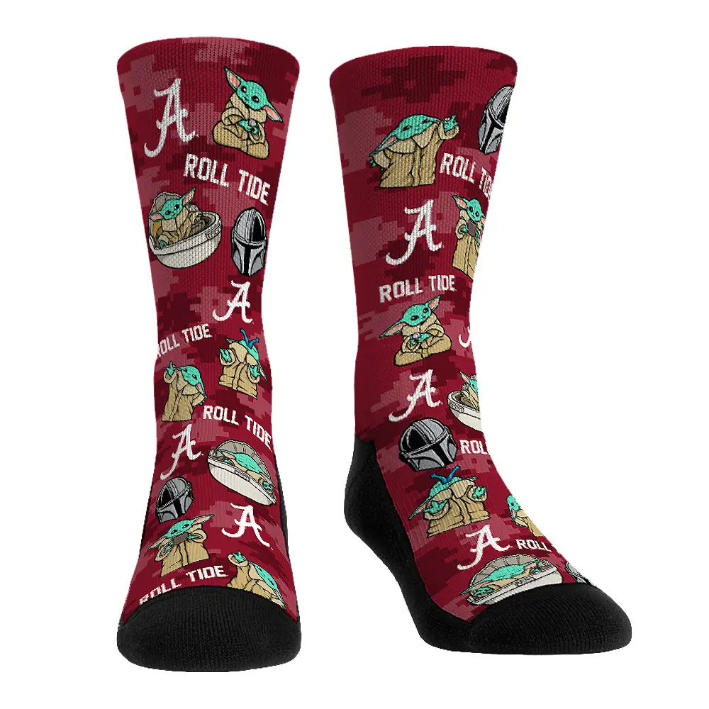 Alabama Crimson Tide - Star Wars  - Grogu All-Over 1
