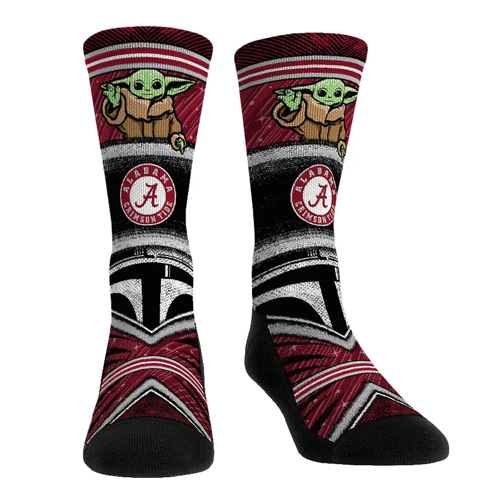 Alabama Crimson Tide - Star Wars  - Grogu Intergalactic Fan 1