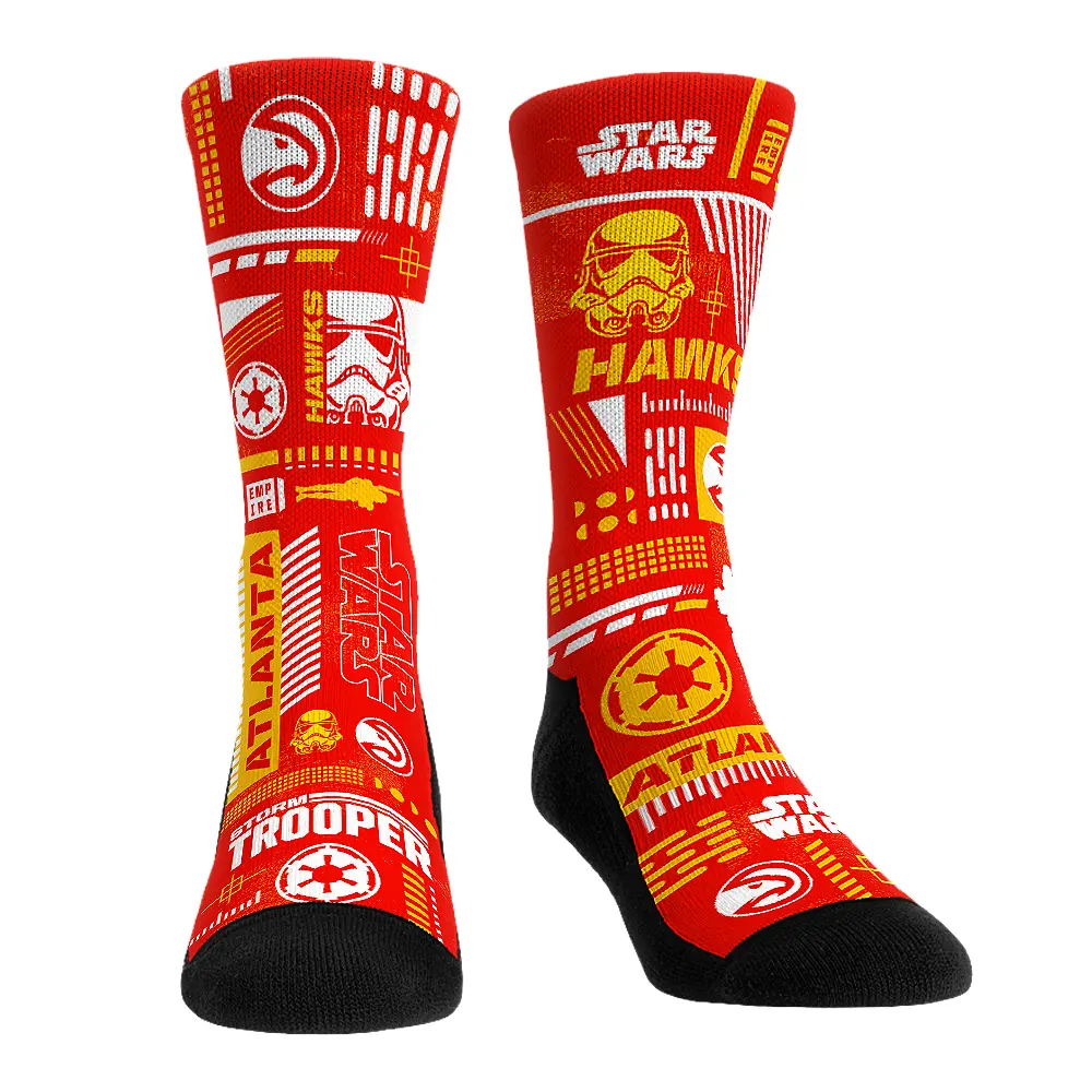 Atlanta Hawks - Star Wars  - Stormtrooper Pattern 1