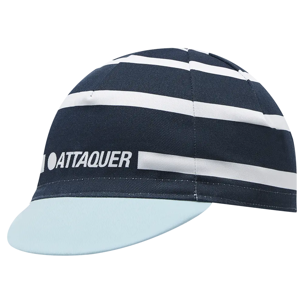 Attaquer | Stripe Logo Cap | Navy 1