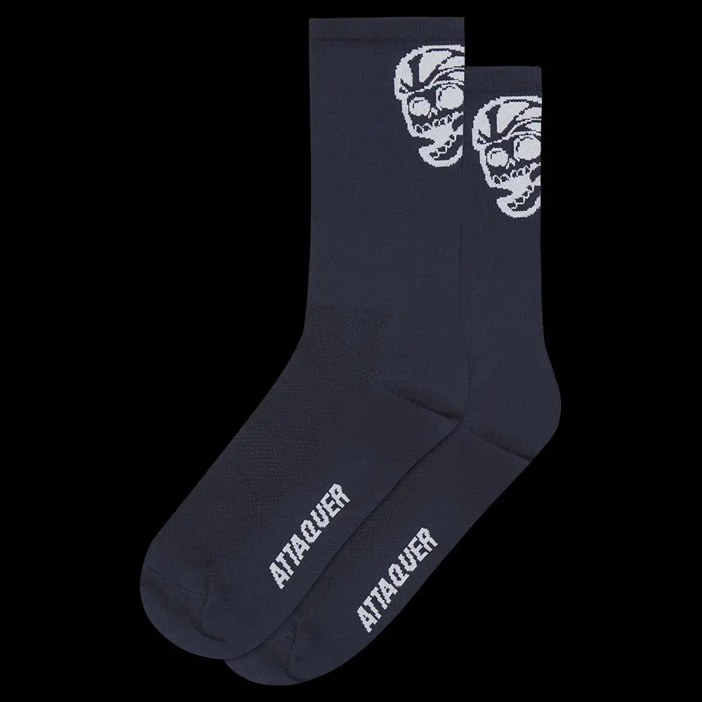 Attaquer | Skull Sock | Navy 1