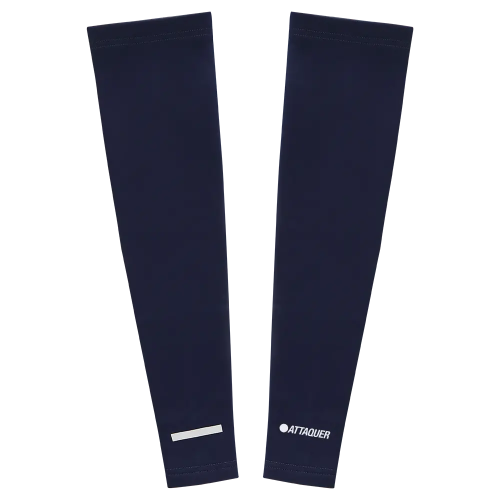 Attaquer | Arm Warmers | Navy/Reflective 1