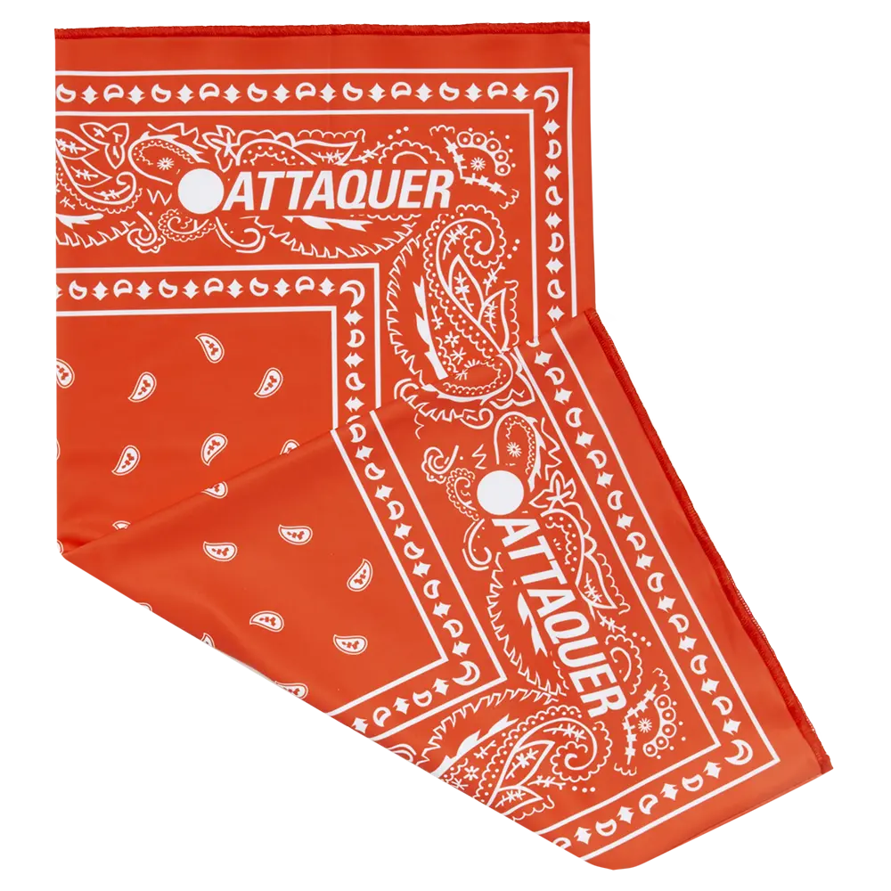 Attaquer | Neck Warmer | Red Paisley 1