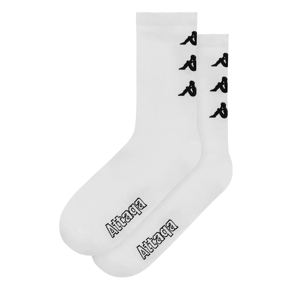 Atq X Kappa Socks - White 1