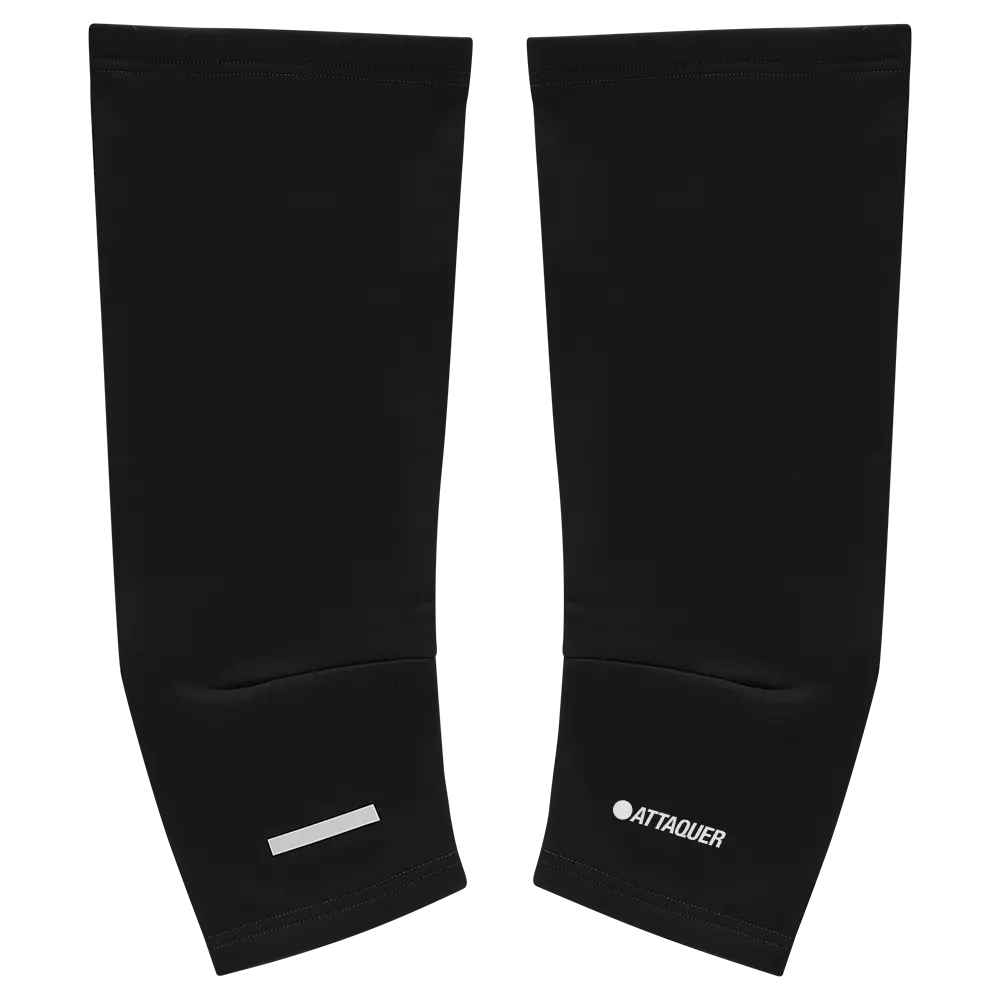 Attaquer | Knee Warmers | Black/Reflective 1