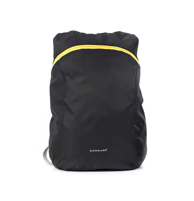 Black Compact Backpack 1