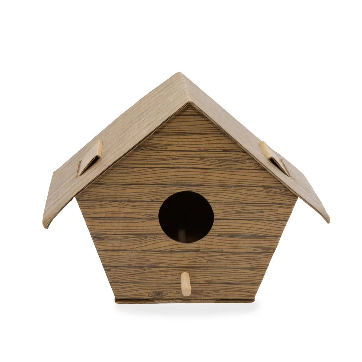 Diy Log Cabin Bird House 1