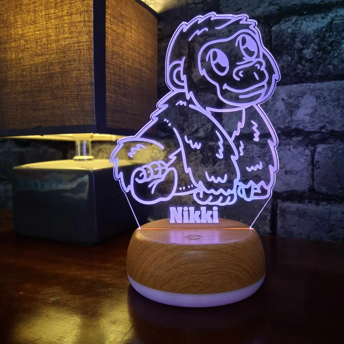 Baby Gorilla Led Lamp Night Light 1