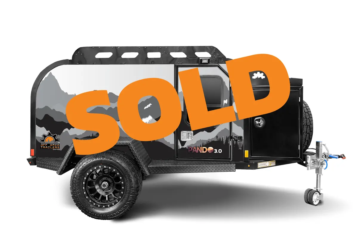 2024 Pando 3.0 Off-Road Teardrop Trailer (#R110 3093) 1