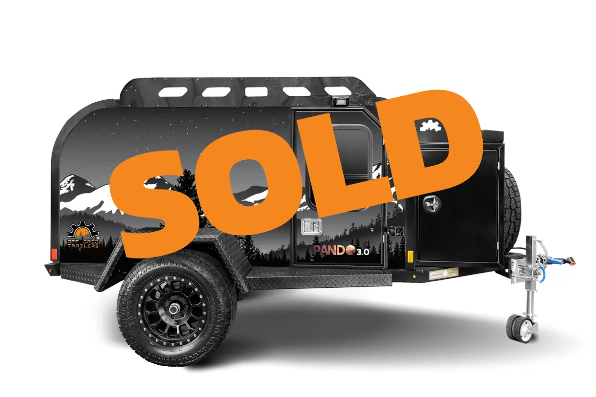 2025 Pando 3.0 Off-Road Teardrop Trailer (#S110 3024) 1