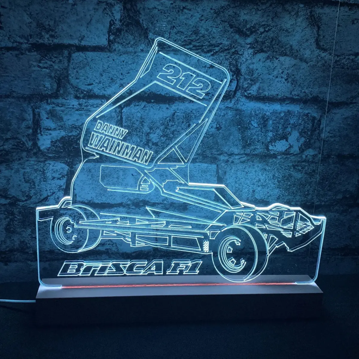 Brisca F1 Shale Wing Led Night Light 2