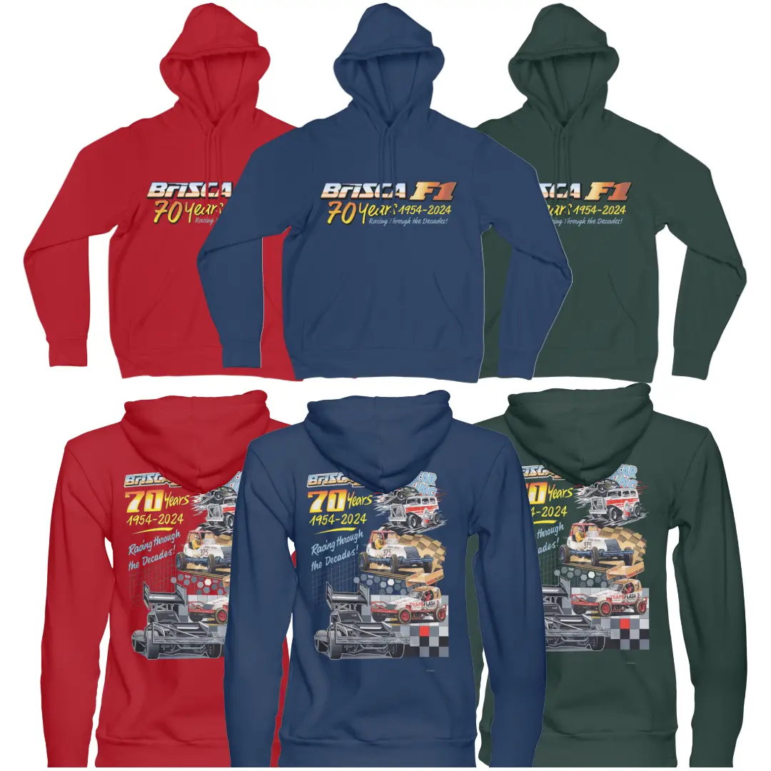 70 Years Of Brisca F1 Hoodie 1