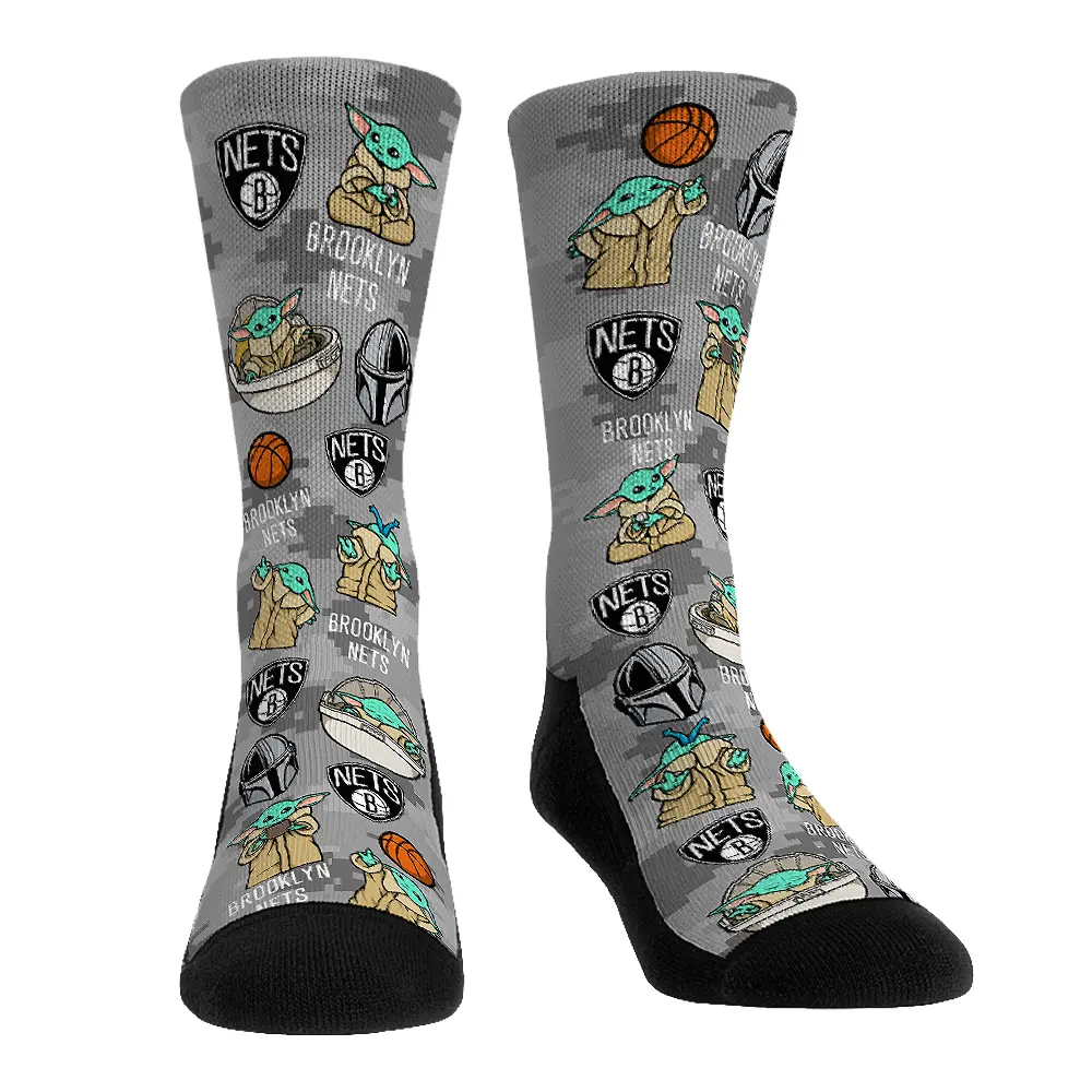 Brooklyn Nets - Star Wars  - Grogu All-Over 1