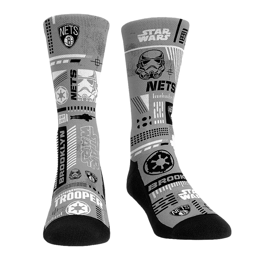 Brooklyn Nets - Star Wars  - Stormtrooper Pattern 1