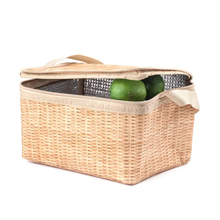 Wicker Lunch Box 1