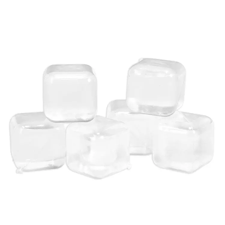 Clear Reusable Ice Cubes 1