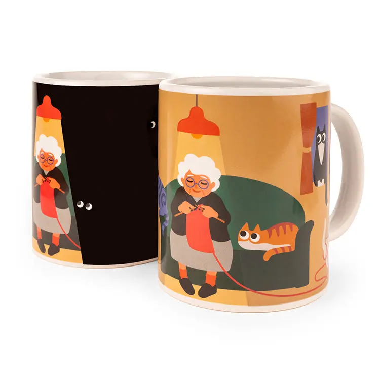 Cat Lady Morph Mug 1