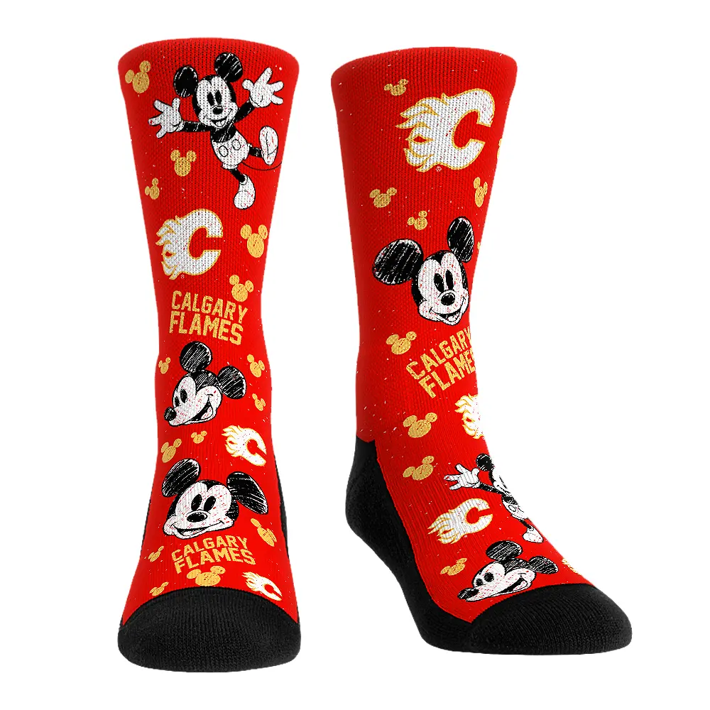 Calgary Flames - Disney - Mickey Sketch 1