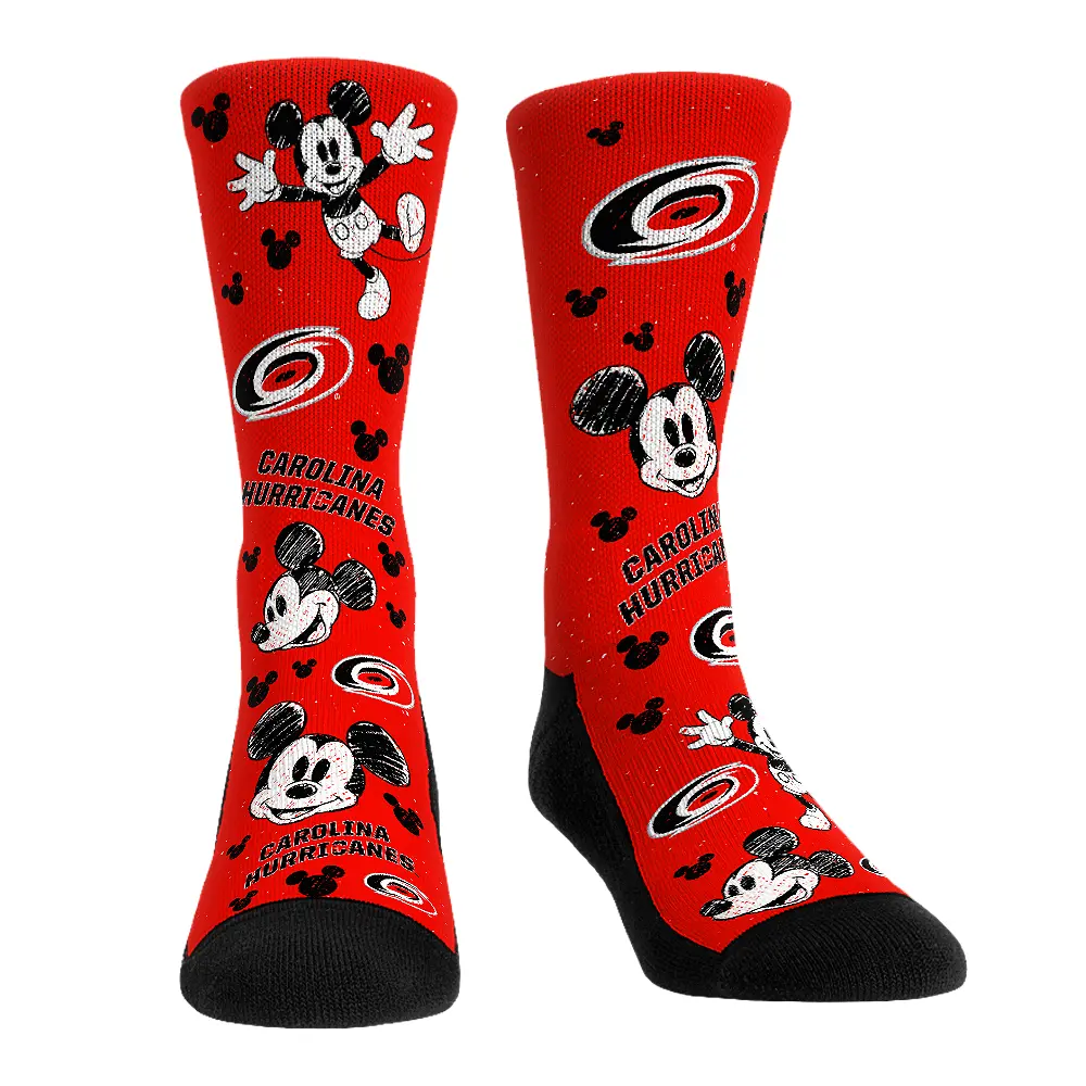 Carolina Hurricanes - Disney - Mickey Sketch 1
