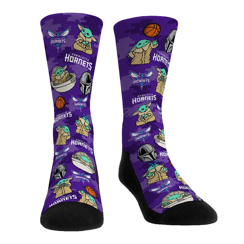Charlotte Hornets - Star Wars  - Grogu All-Over 1