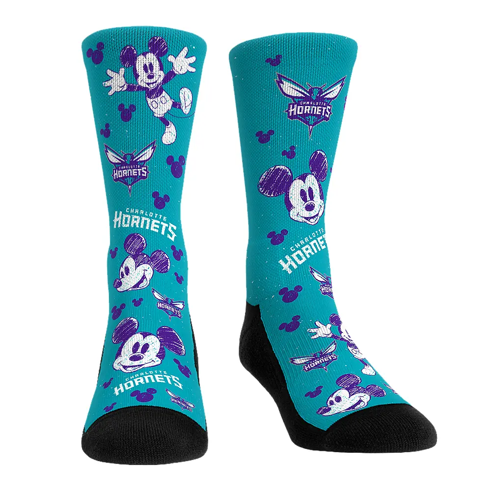 Charlotte Hornets - Disney  - Mickey Sketch 1