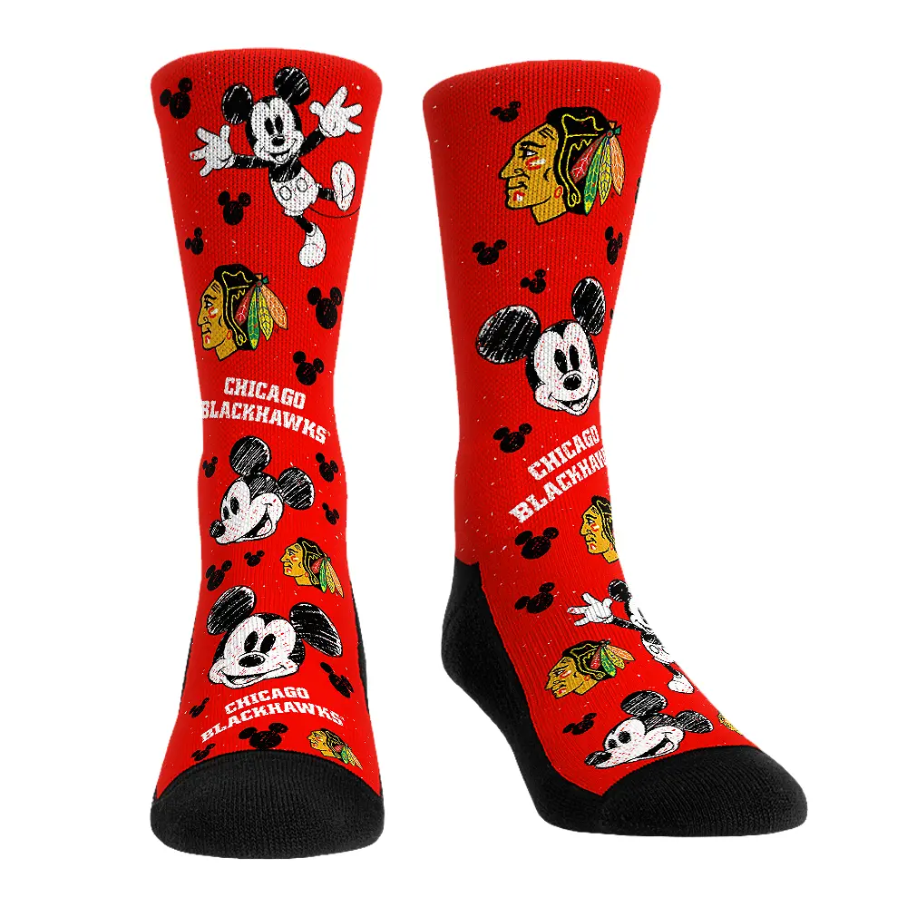 Chicago Blackhawks - Disney - Mickey Sketch 1
