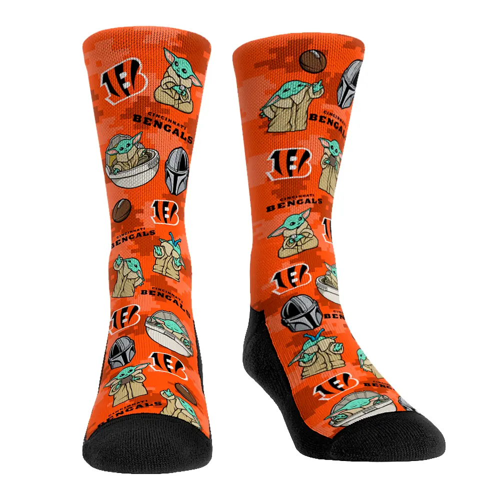 Cincinnati Bengals - Star Wars  - Grogu All-Over 1