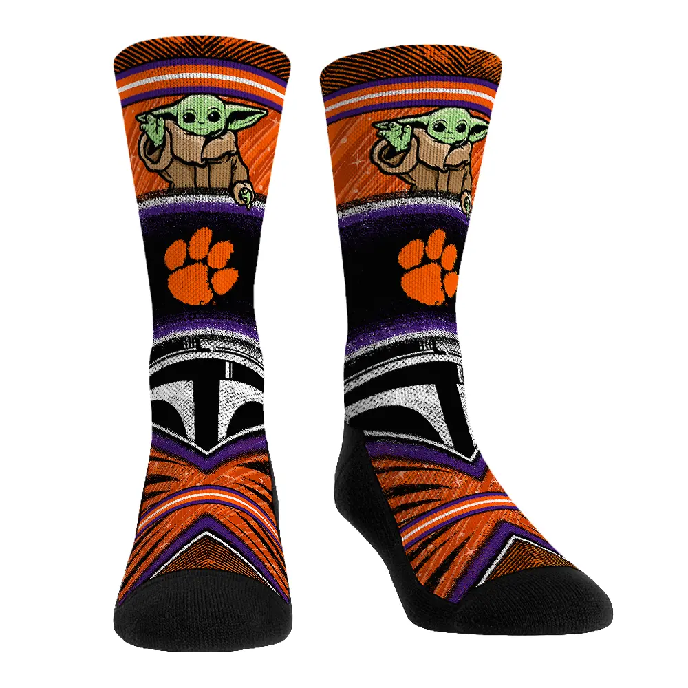 Clemson Tigers - Star Wars  - Grogu Intergalactic Fan 1