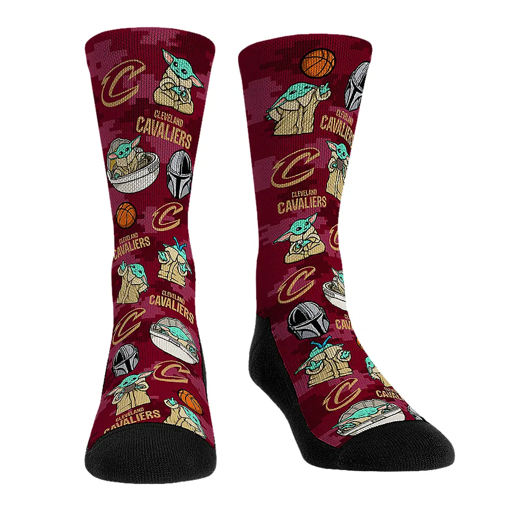 Cleveland Cavaliers - Star Wars  - Grogu All-Over 1