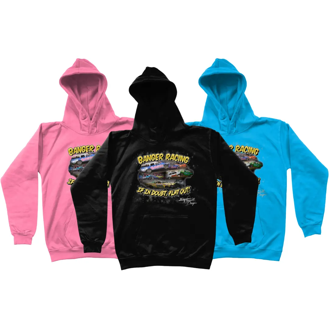 Banger Racing Hoodie - Children's Sizes 1