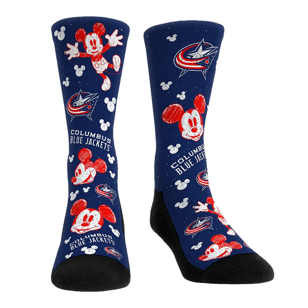 Columbus Blue Jackets - Disney - Mickey Sketch 1