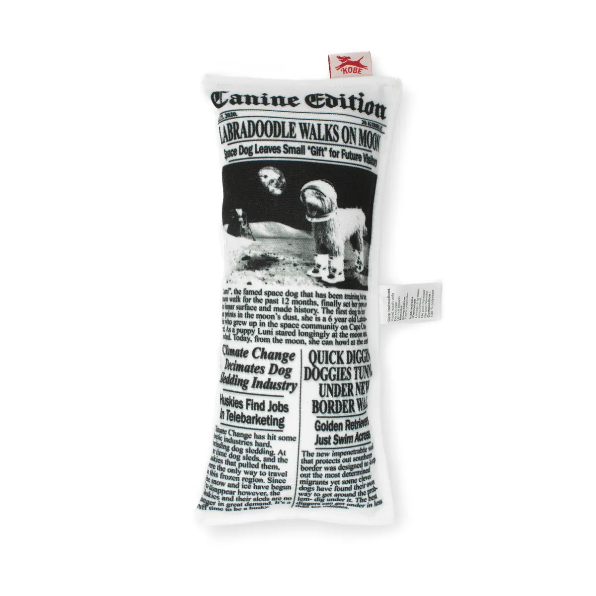 Kobe Doggy Fake News Toy 1