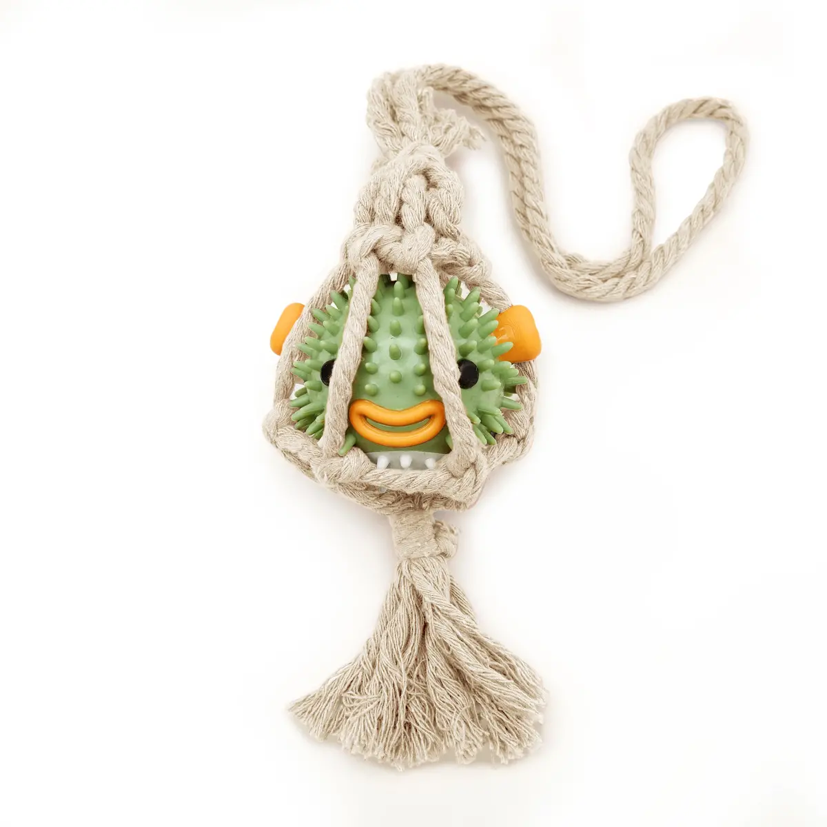 Kobe Pufferfish Tug Toy 1