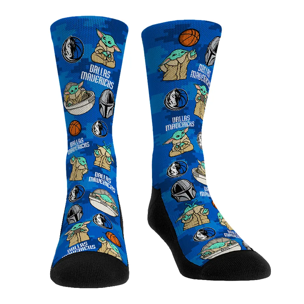 Dallas Mavericks - Star Wars  - Grogu All-Over 1