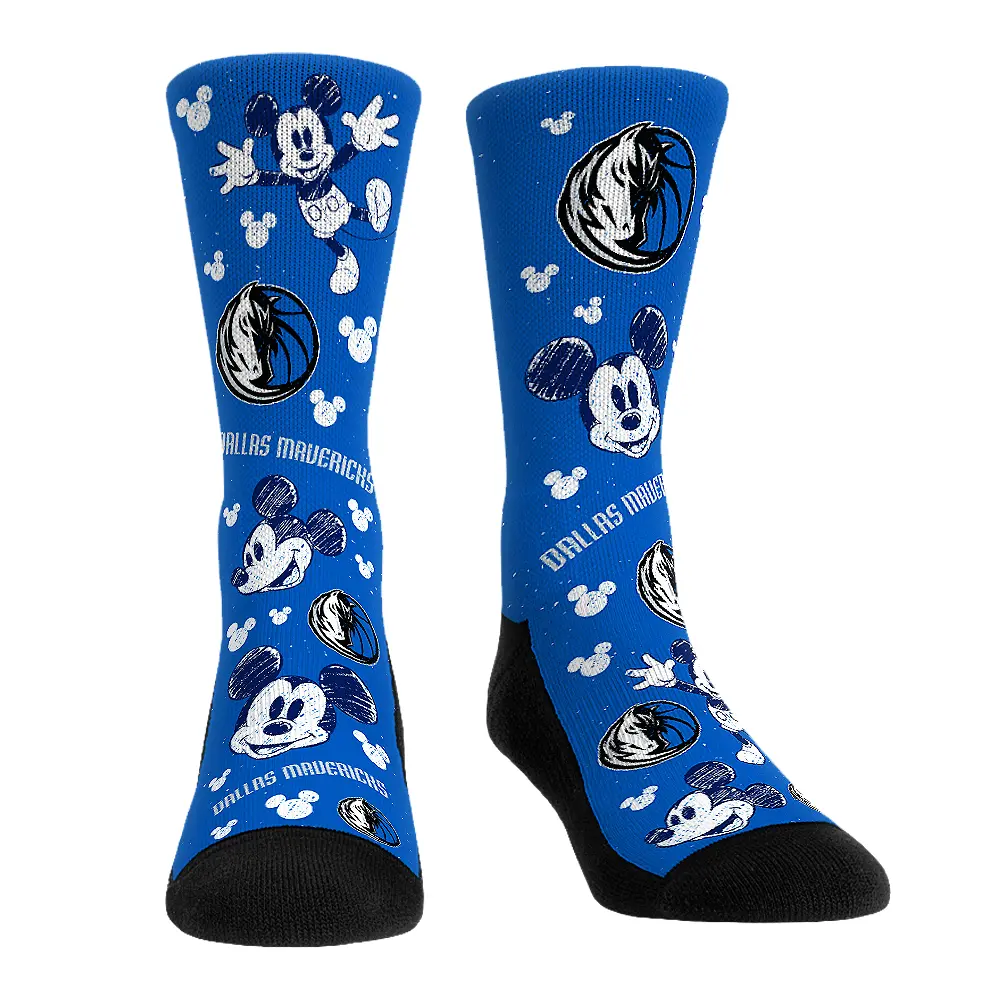 Dallas Mavericks - Disney  - Mickey Sketch 1