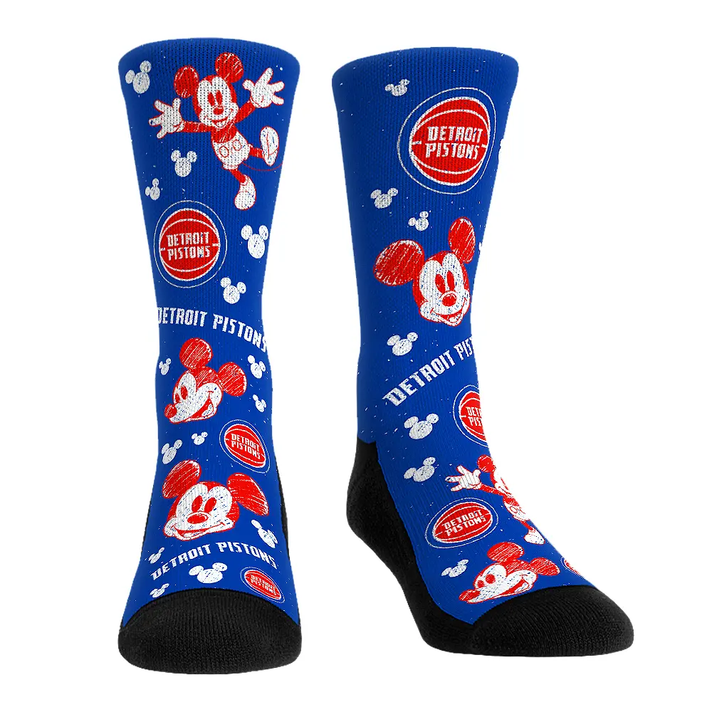Detroit Pistons - Disney  - Mickey Sketch 1